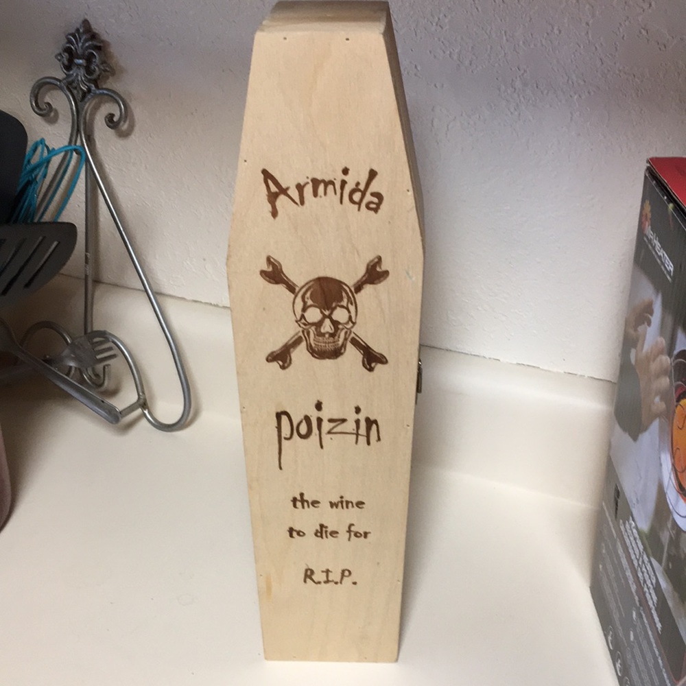 Pine Box Coffin. Casket